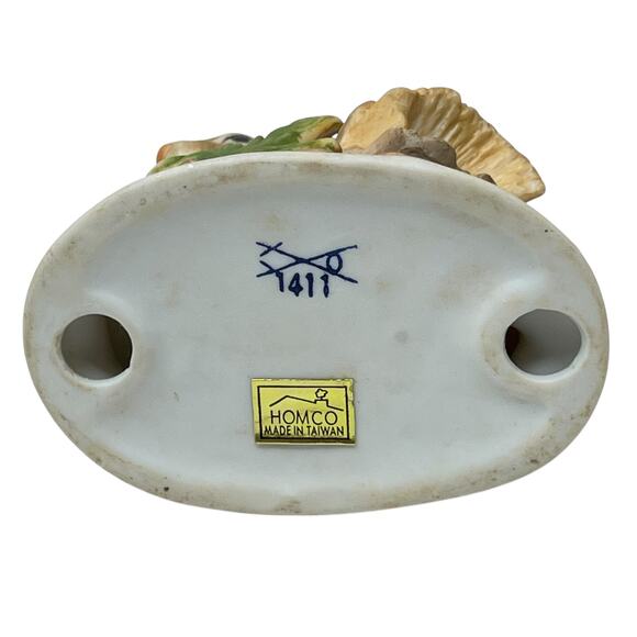 Homco #1411 Bunny on a Log Figurine - Picture 7 of 7